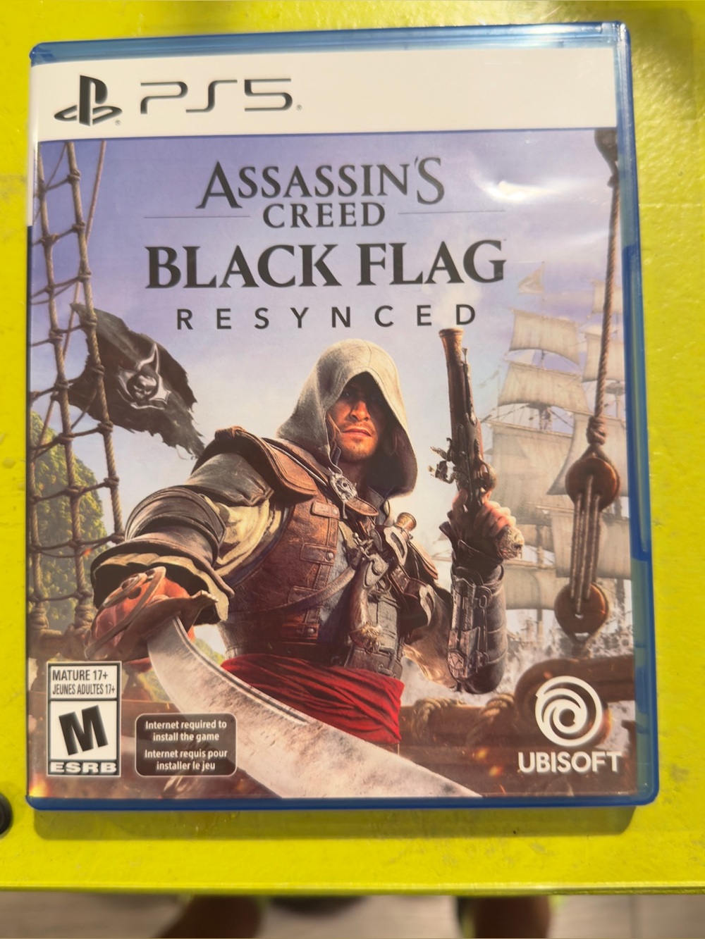Assassins Creed 4 Black Flag. Resynced PS5. 2026.